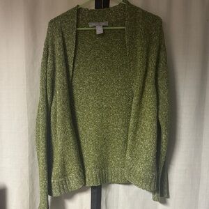 Modern Soul, Green Women's Cardigan Sweater
